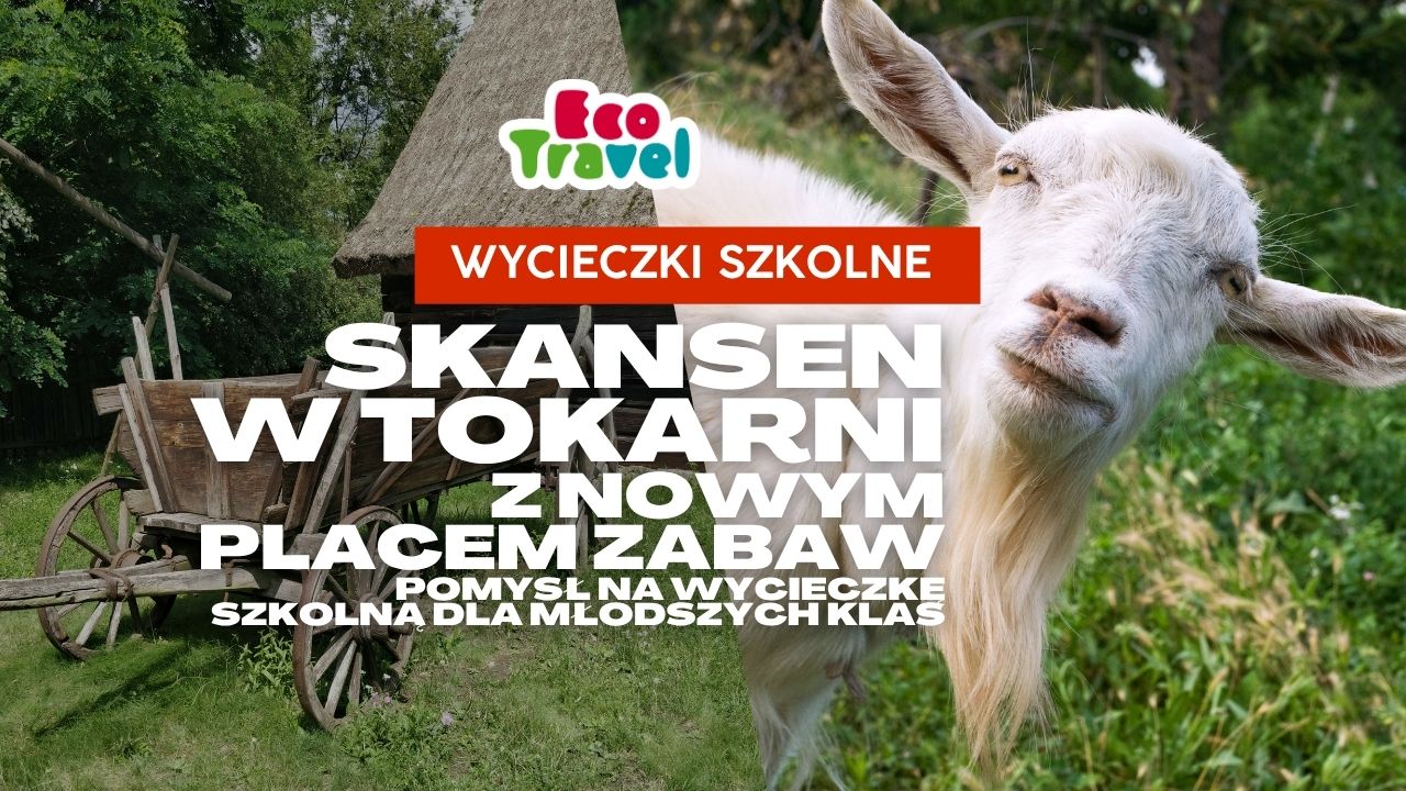 Skansen w Tokarni z nowym placem zabaw – pomysł na wycieczkę szkolną dla młodszych klas