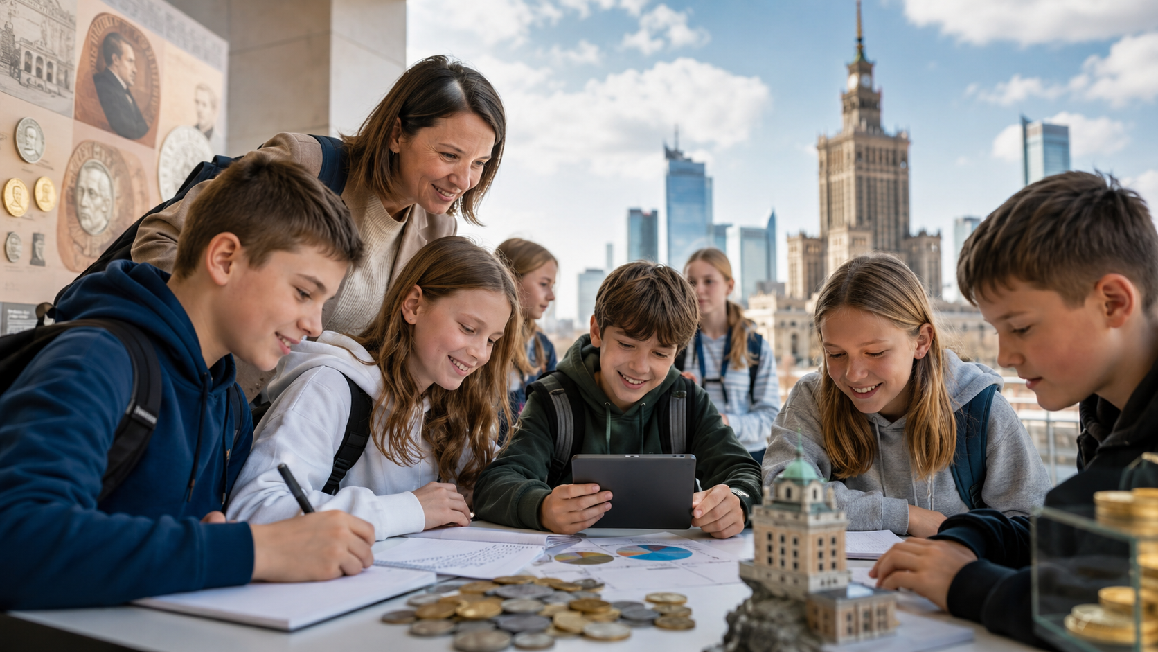 Lekcje o finansach 2026 - jak szkoła podstawowa może zaplanować wycieczkę edukacyjną do Warszawy
