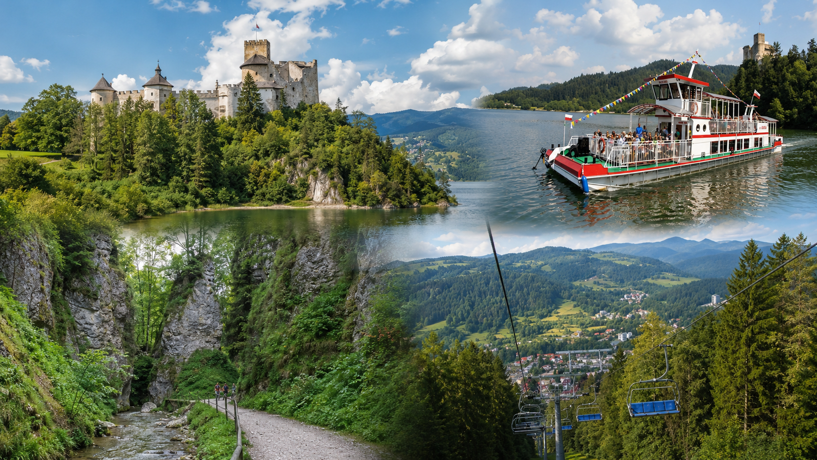 Wycieczka szkolna w Pieniny z Krakowa – dlaczego Szczawnica, Niedzica i Wąwóz Homole to świetny wybór?